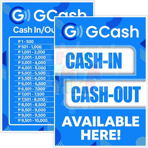 gcash cash in.